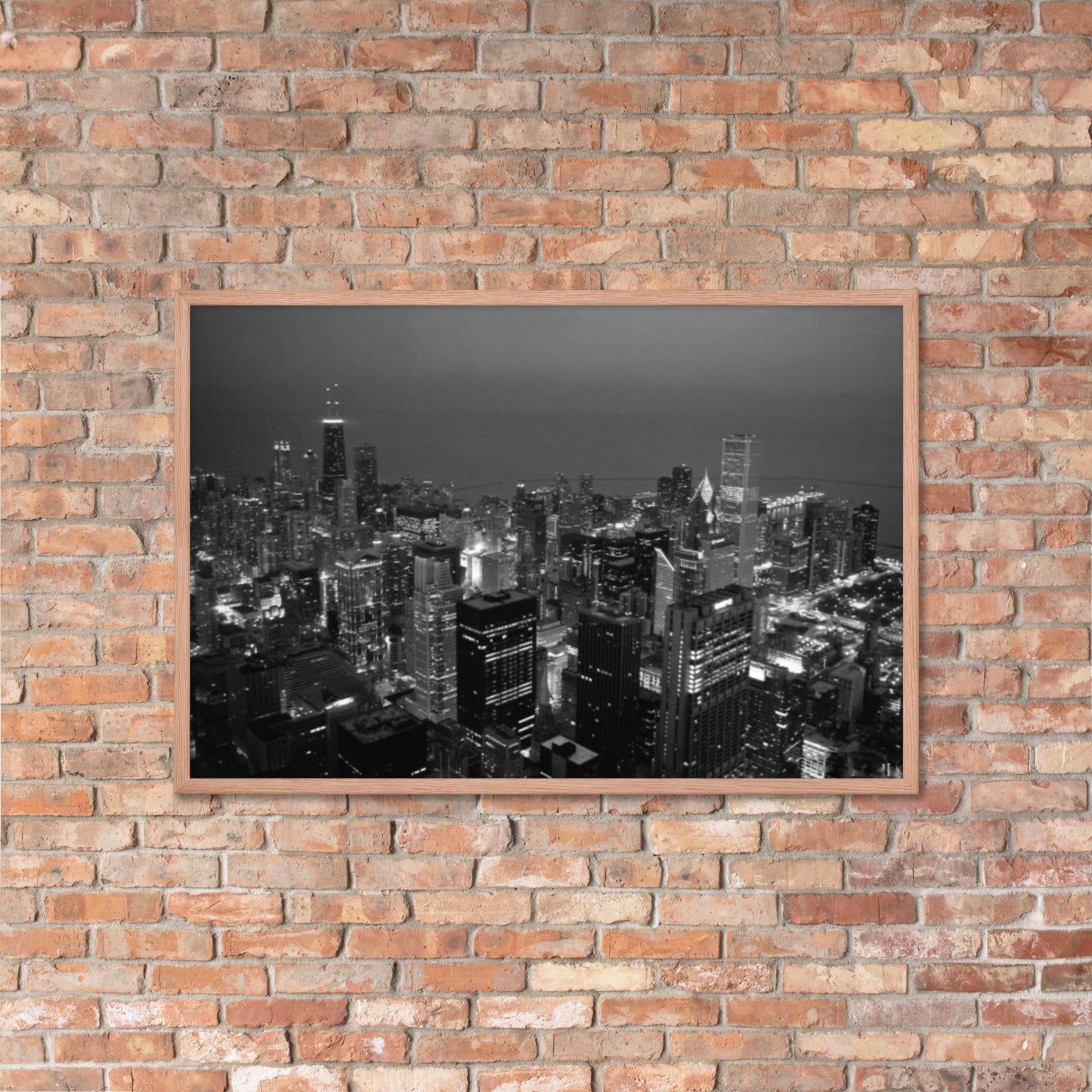 City Lights - Framed Poster