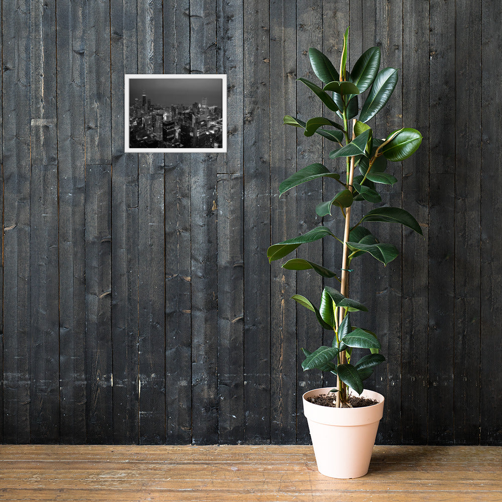 City Lights - Framed Poster