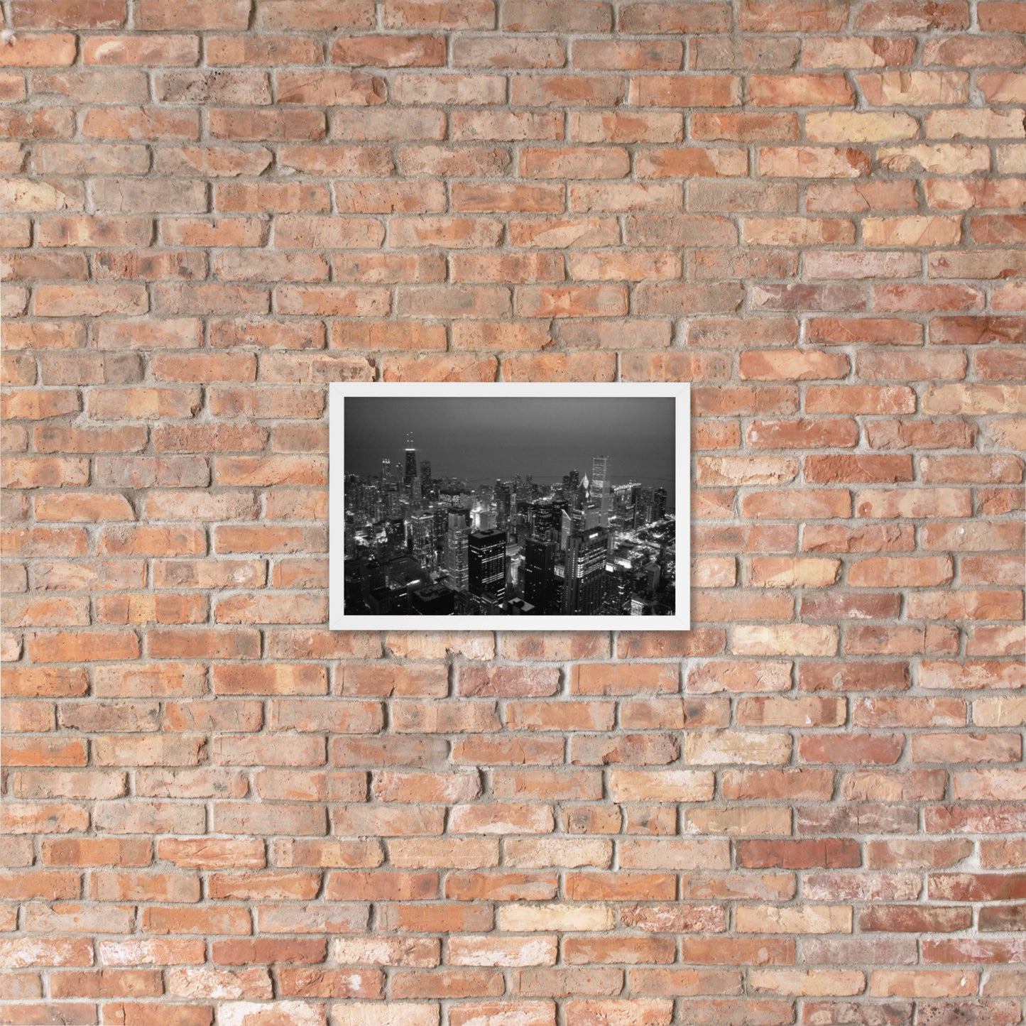 City Lights - Framed Poster