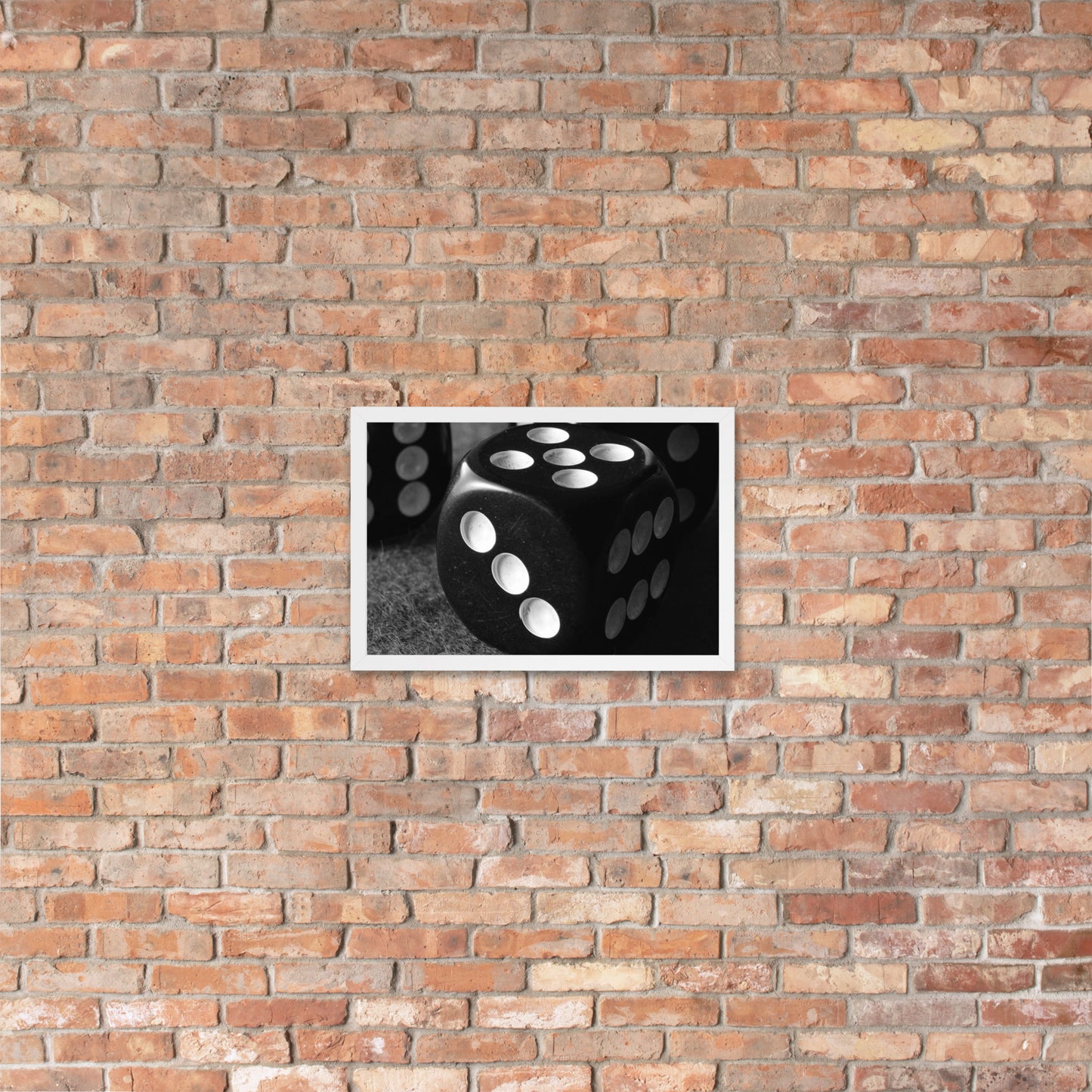 Dice - Framed poster