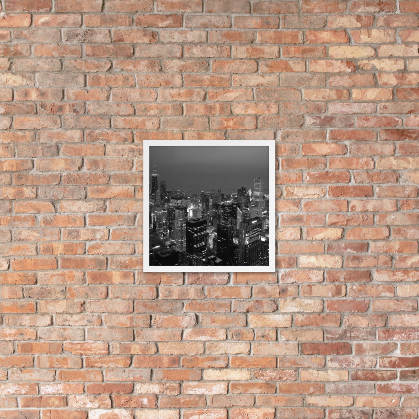 City Lights - Framed Poster