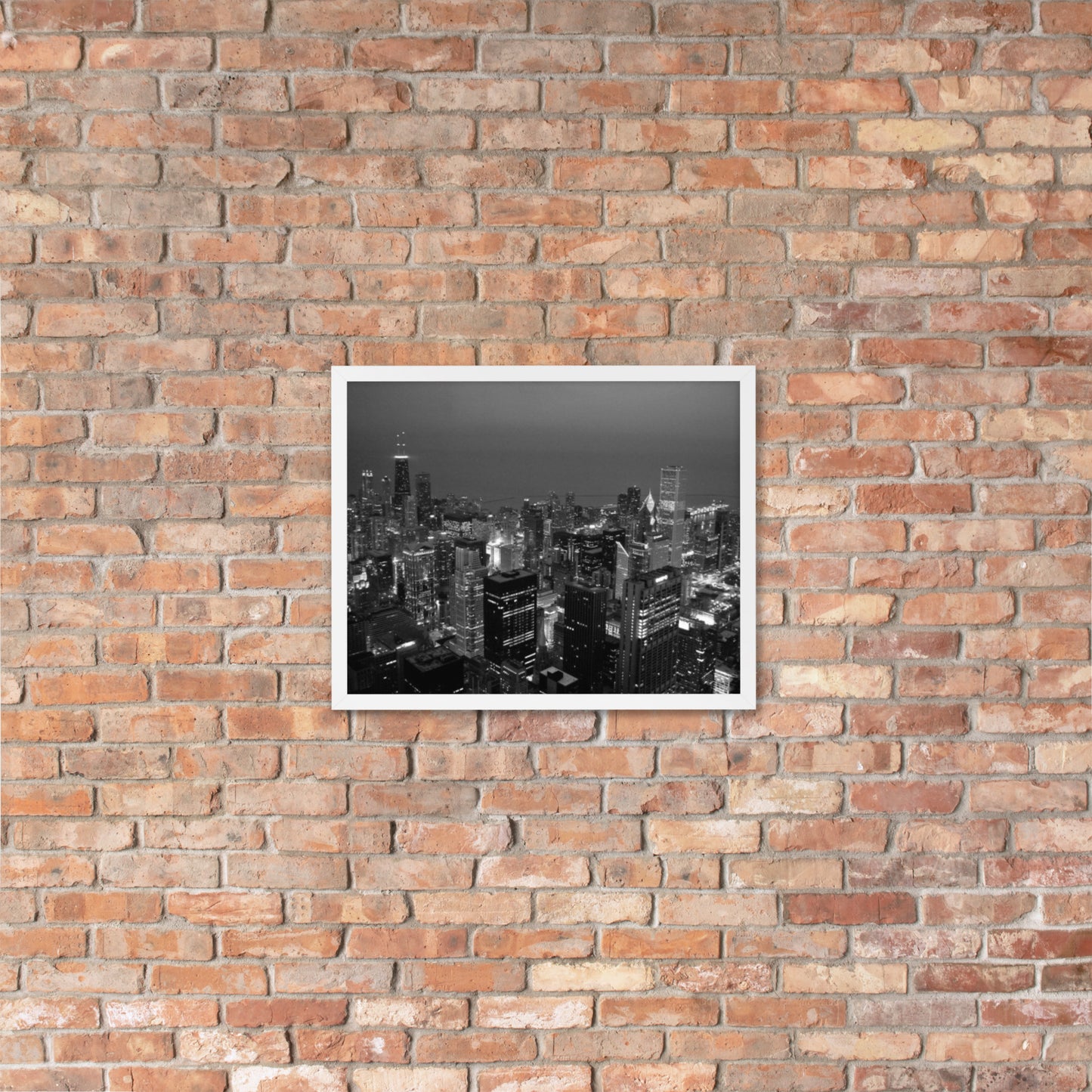 City Lights - Framed Poster