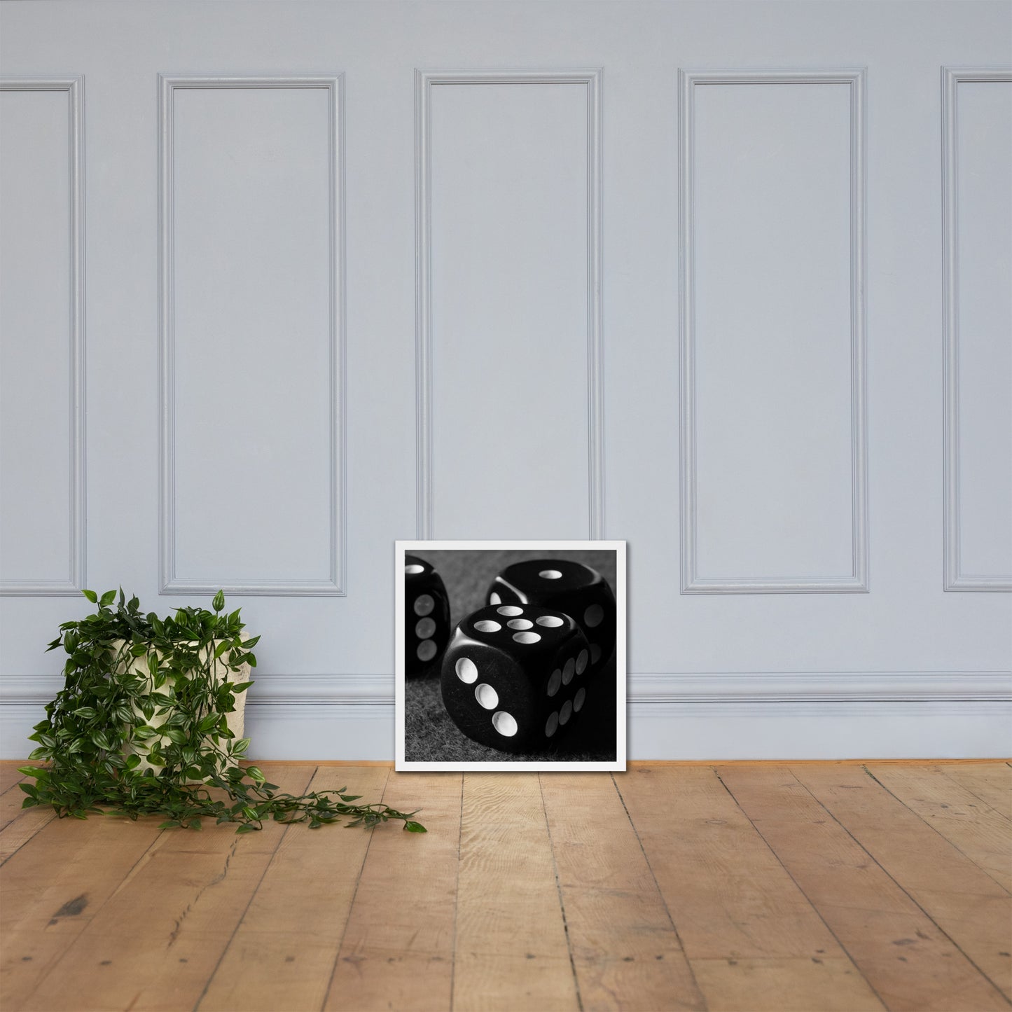 Dice - Framed poster