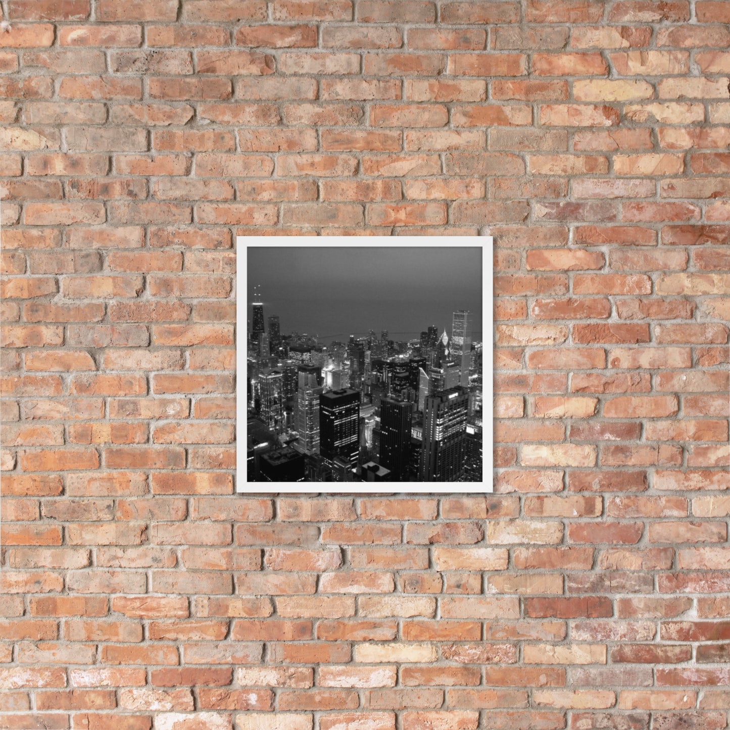 City Lights - Framed Poster