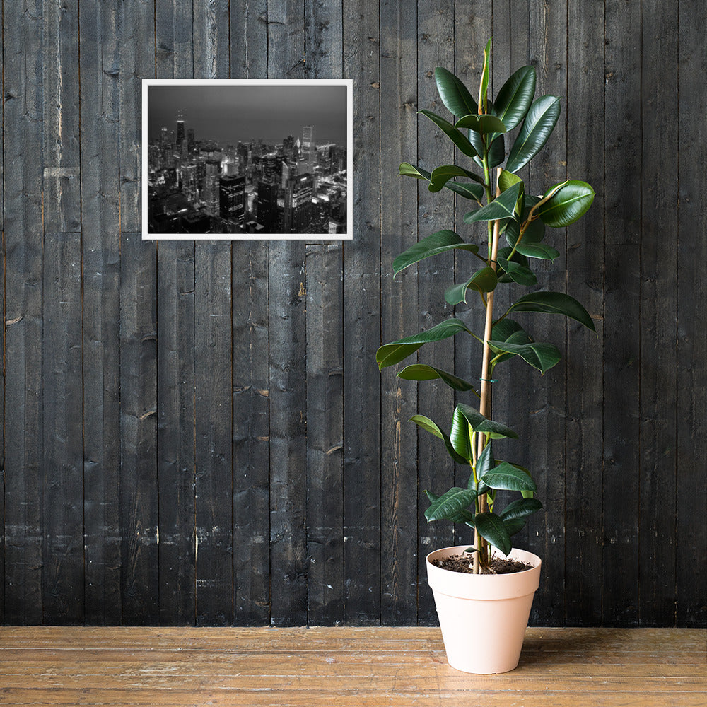 City Lights - Framed Poster