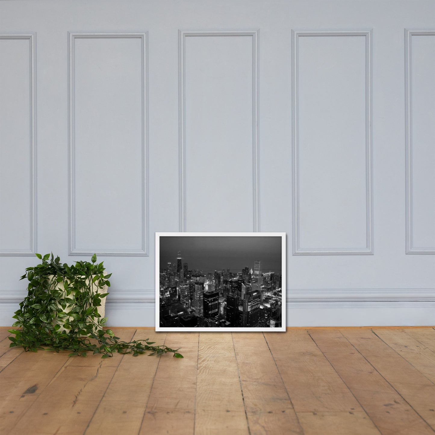 City Lights - Framed Poster