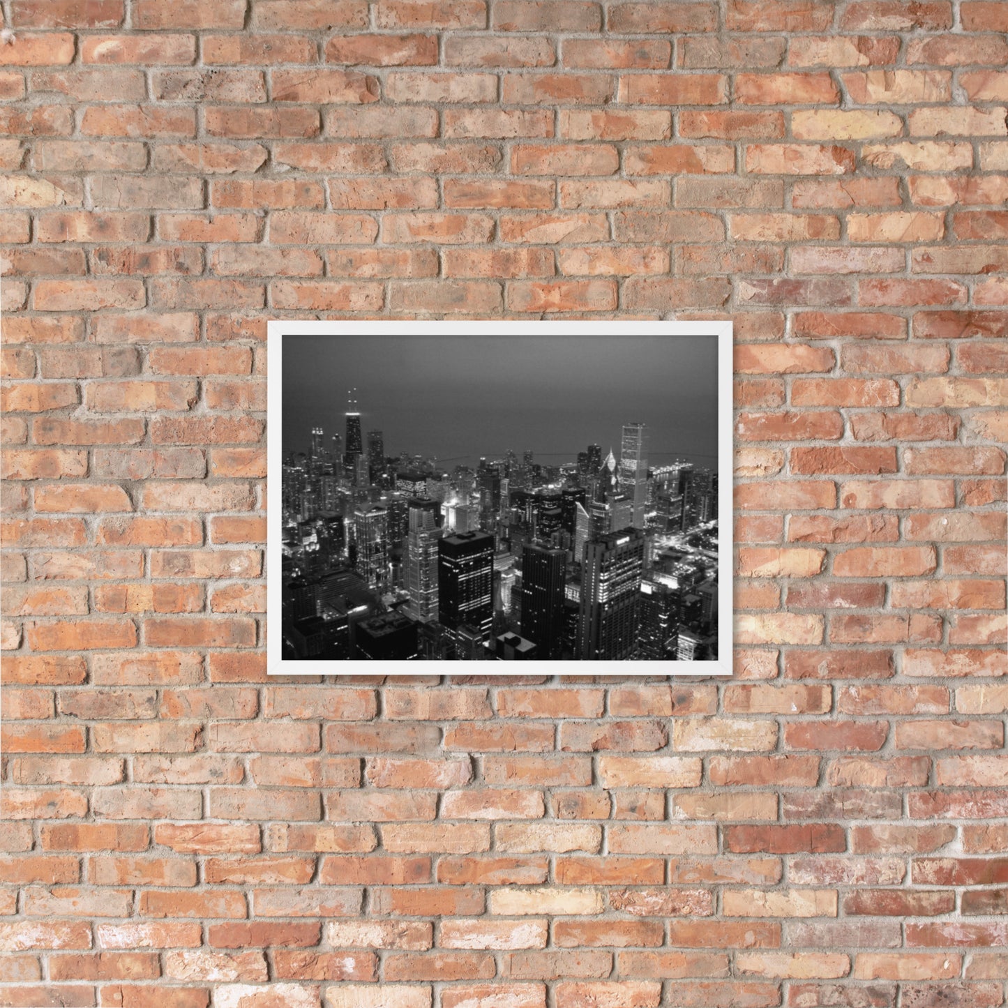 City Lights - Framed Poster