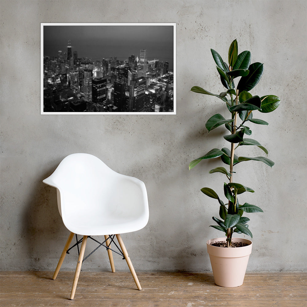 City Lights - Framed Poster