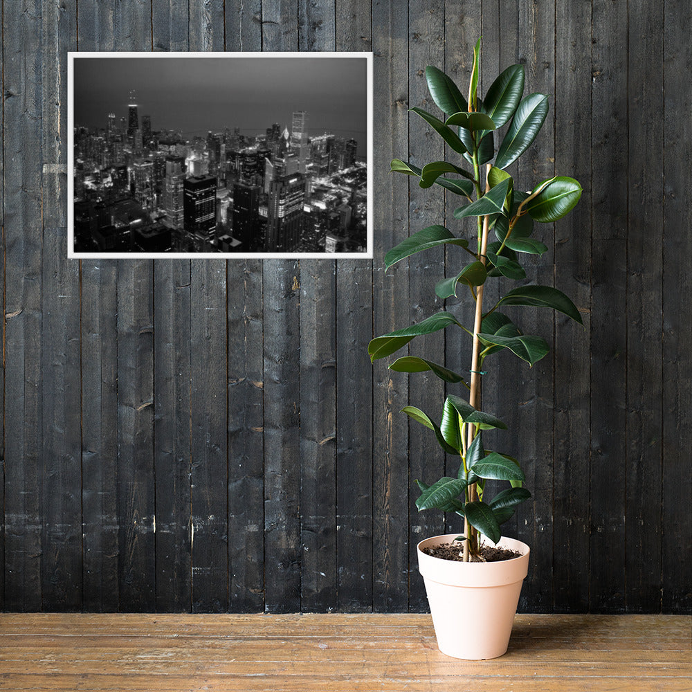 City Lights - Framed Poster