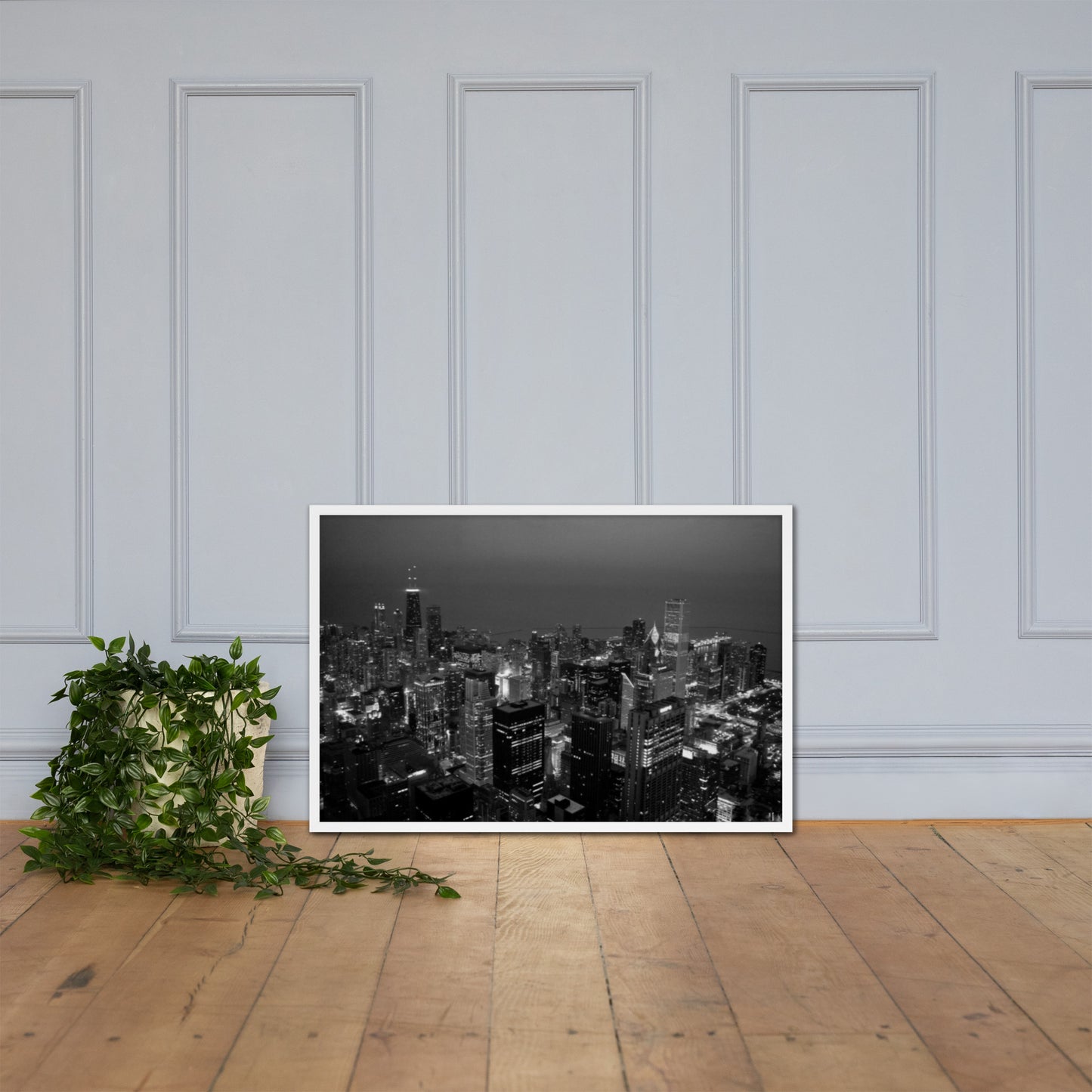 City Lights - Framed Poster