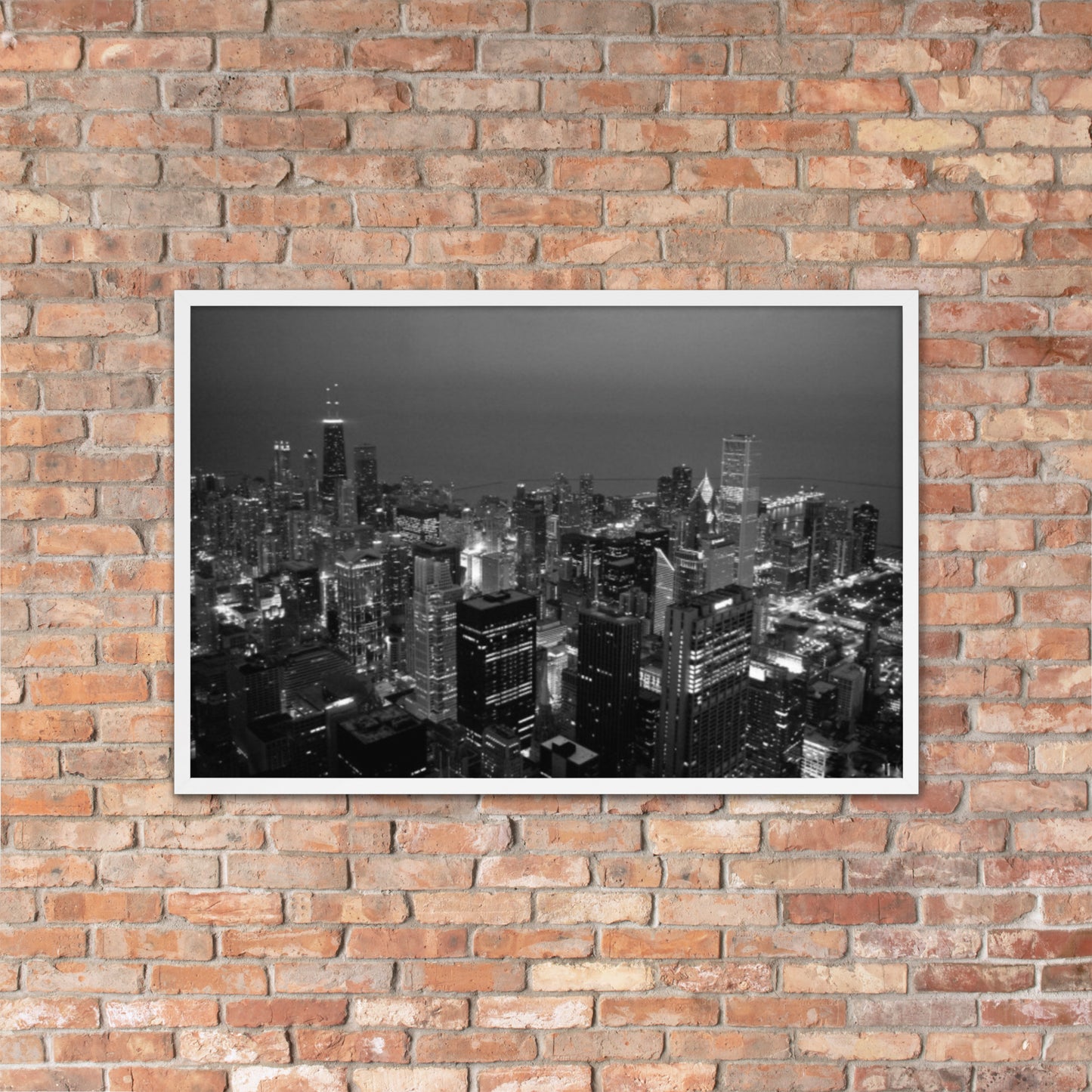 City Lights - Framed Poster
