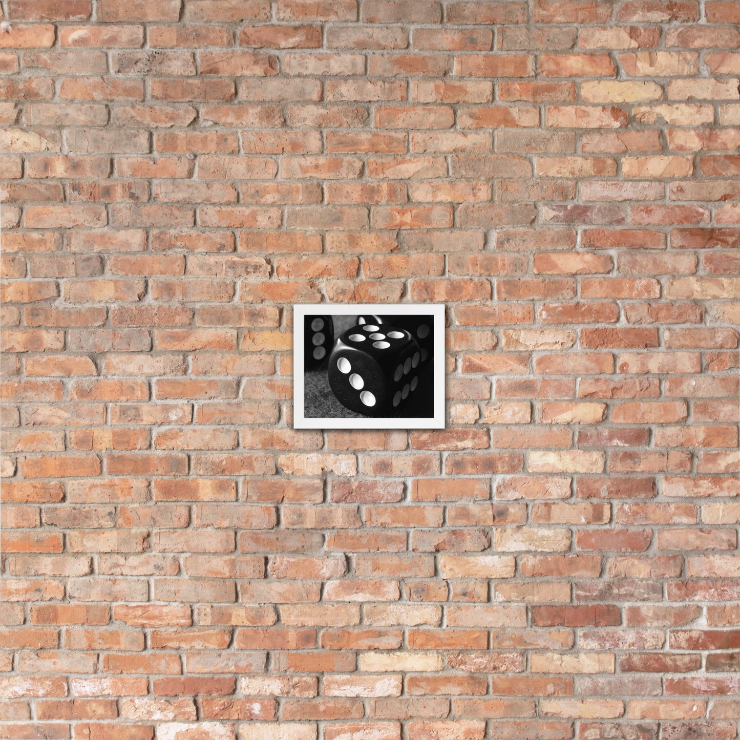 Dice - Framed poster