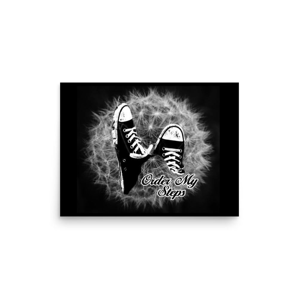 Converse Dandelion Order My Steps - Matte Poster (non -editable)