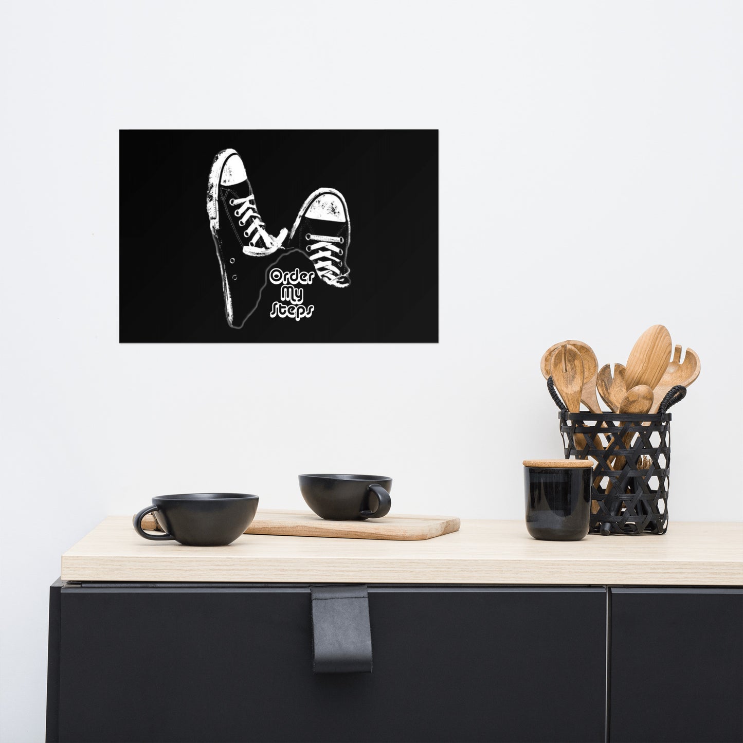 Order My Steps Converse - Poster