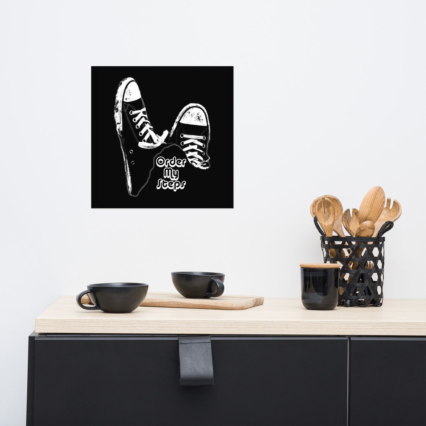 Order My Steps Converse - Poster