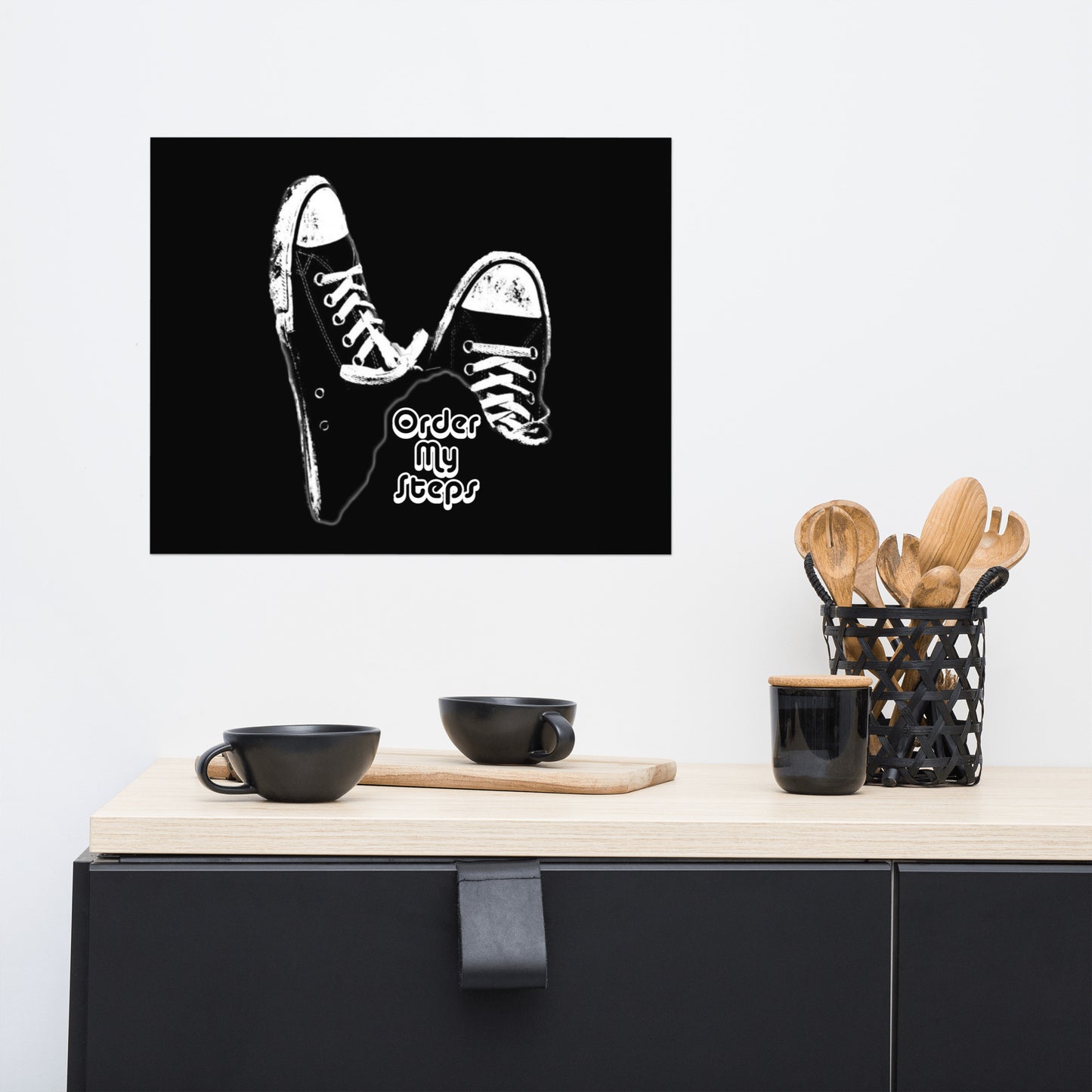 Order My Steps Converse - Poster
