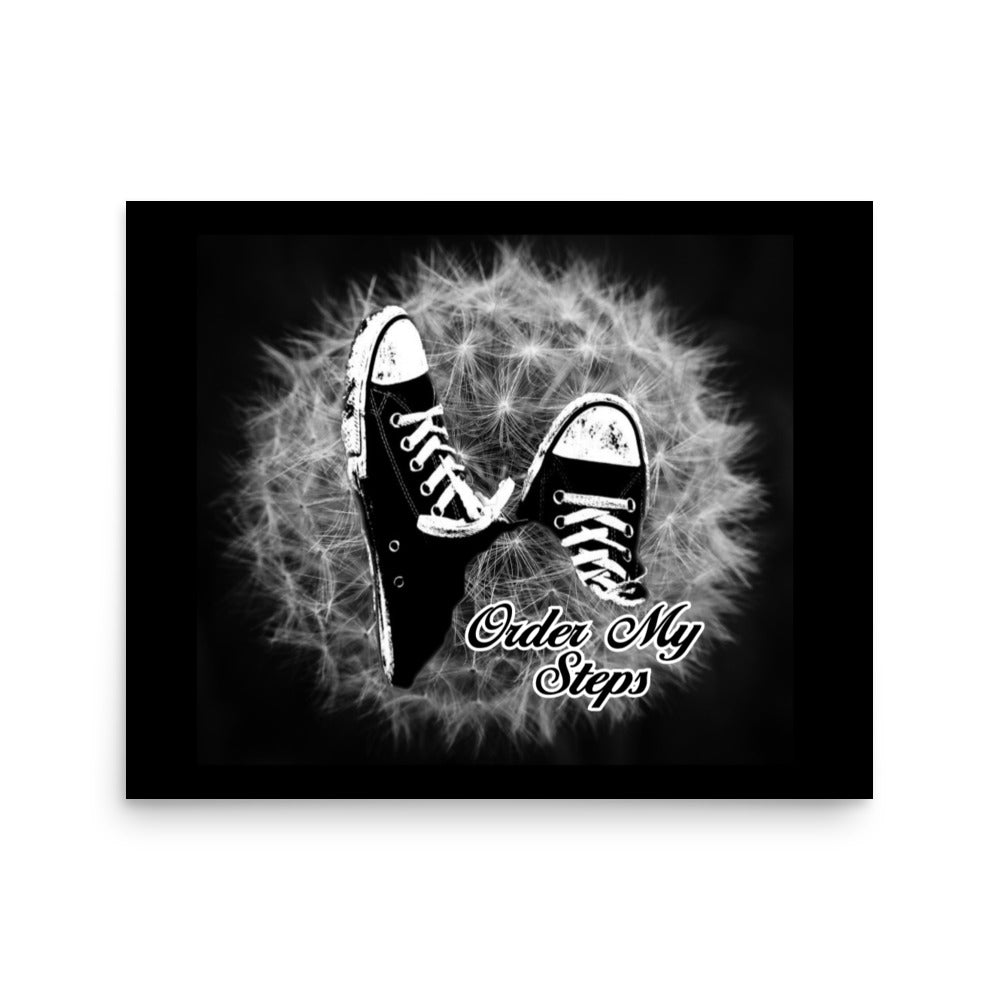 Converse Dandelion Order My Steps - Matte Poster (non -editable)