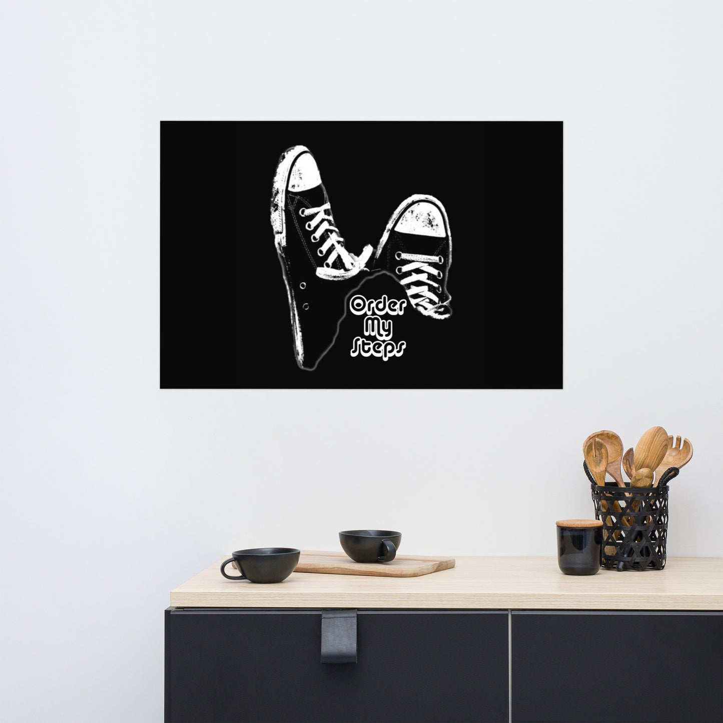 Order My Steps Converse - Poster
