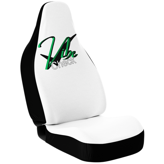 VIBE CHECK - Green and Black - White Background