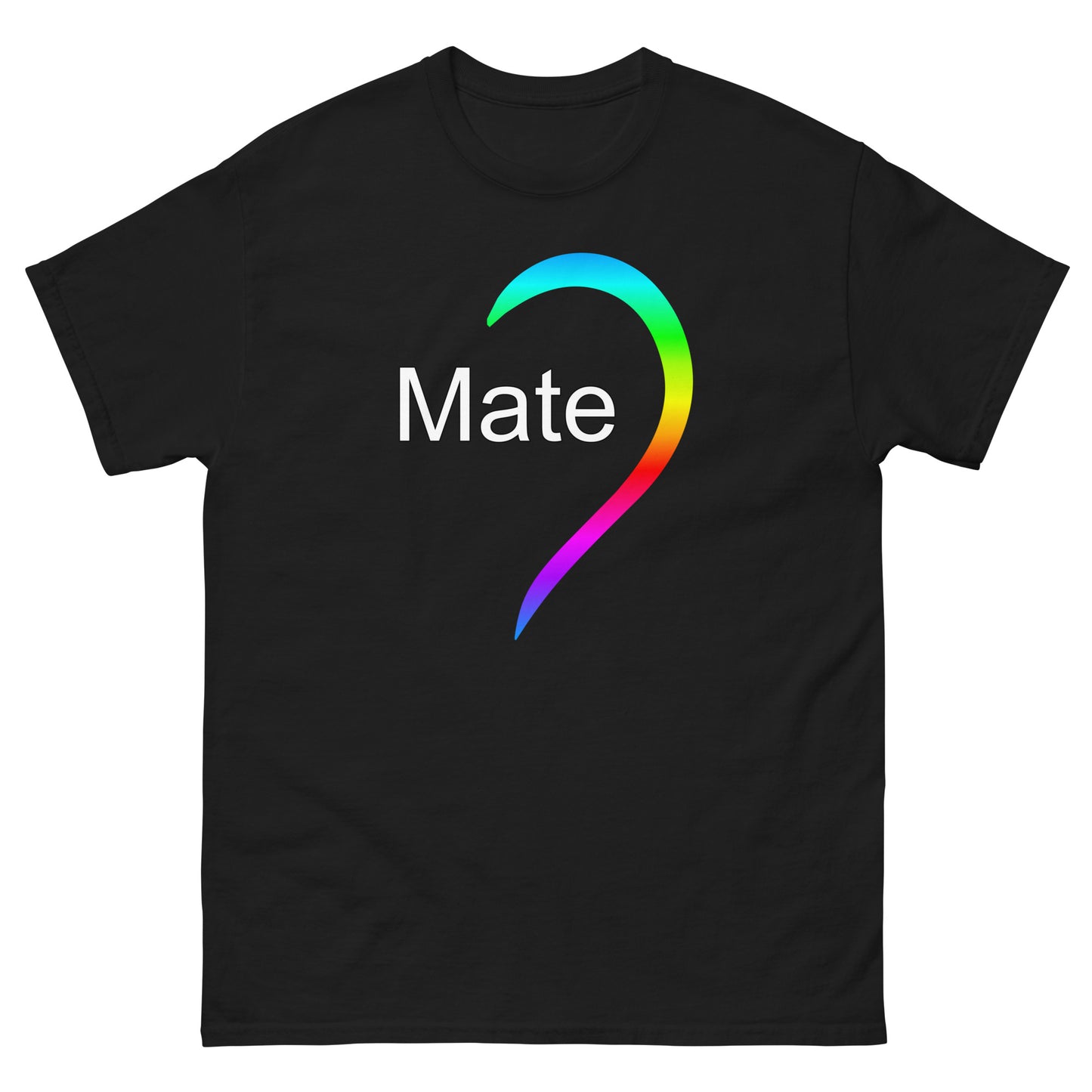 HEART RAINBOW - MATE TEE- Unisex