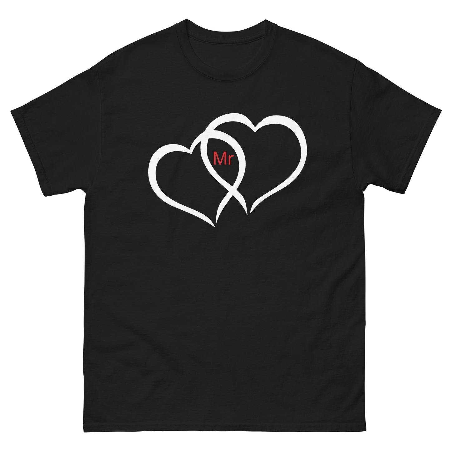 MR. CONNECTED HEARTS (white heart-black letters)