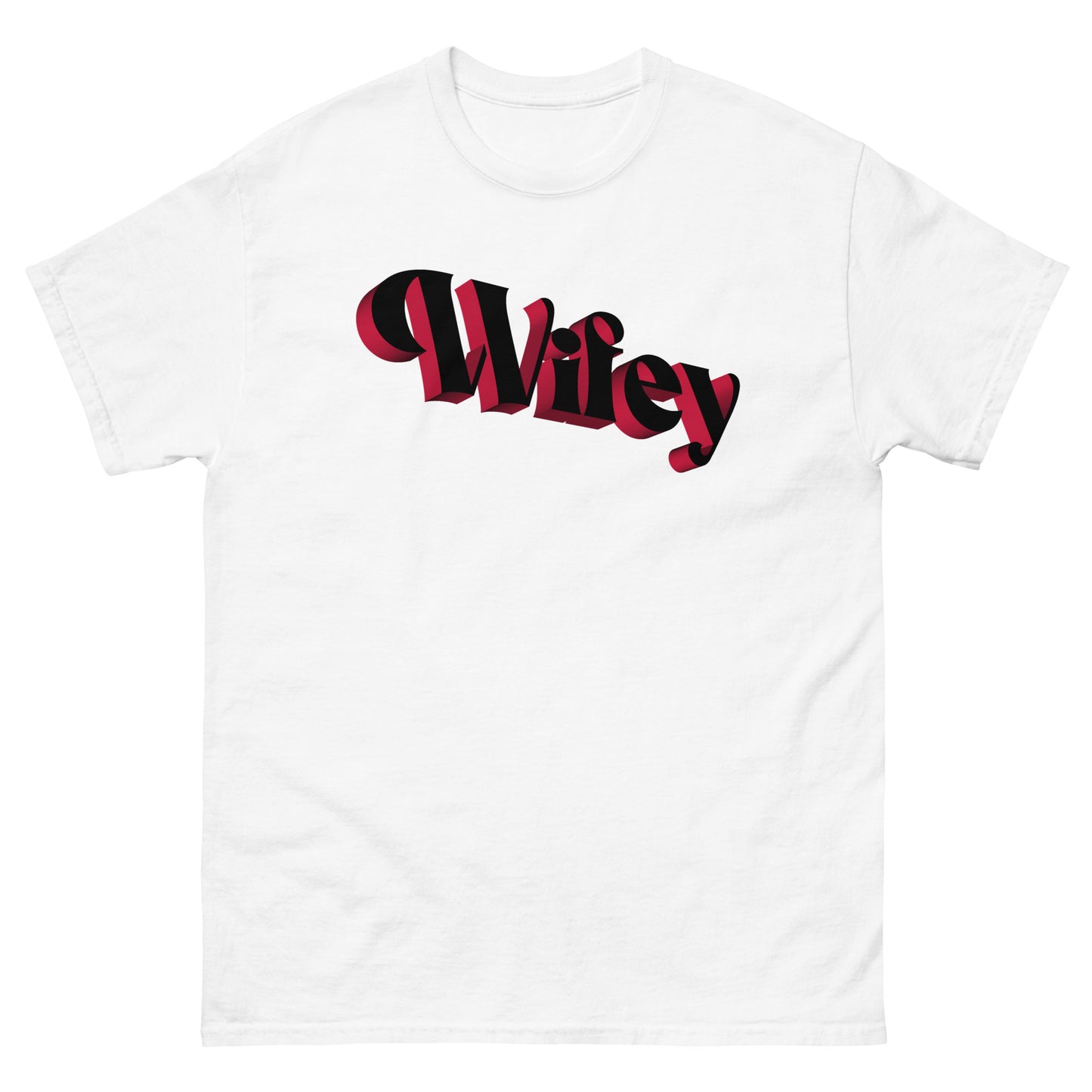 WIFEY (3D red &black)