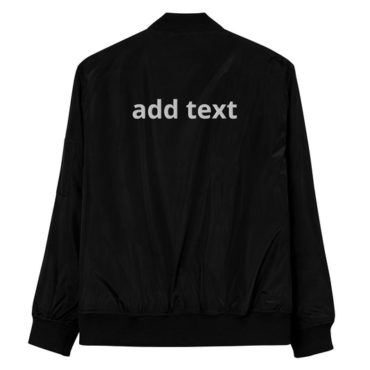 Premium Bomber Jacket - Unisex