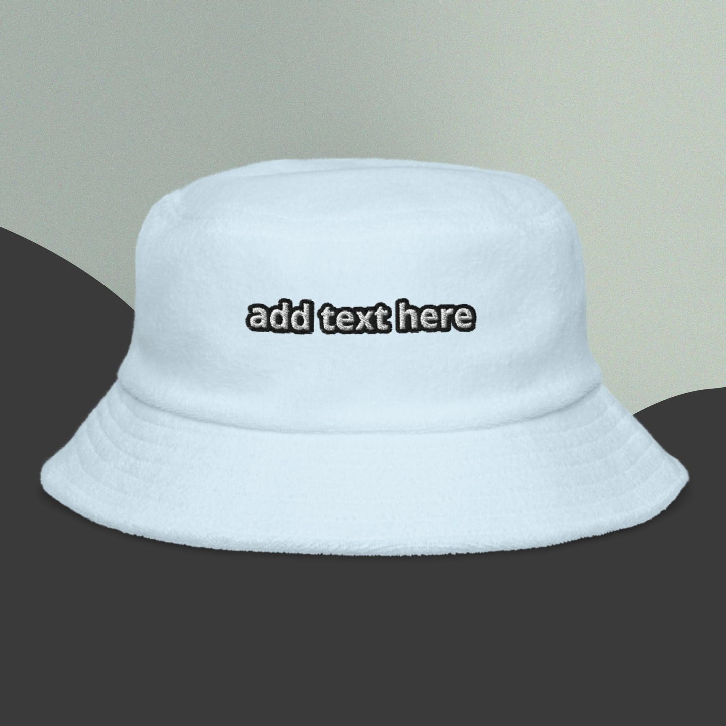Terry Cloth Bucket Hat