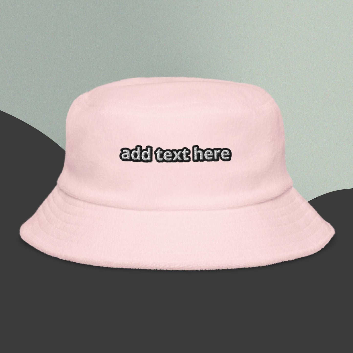 Terry Cloth Bucket Hat