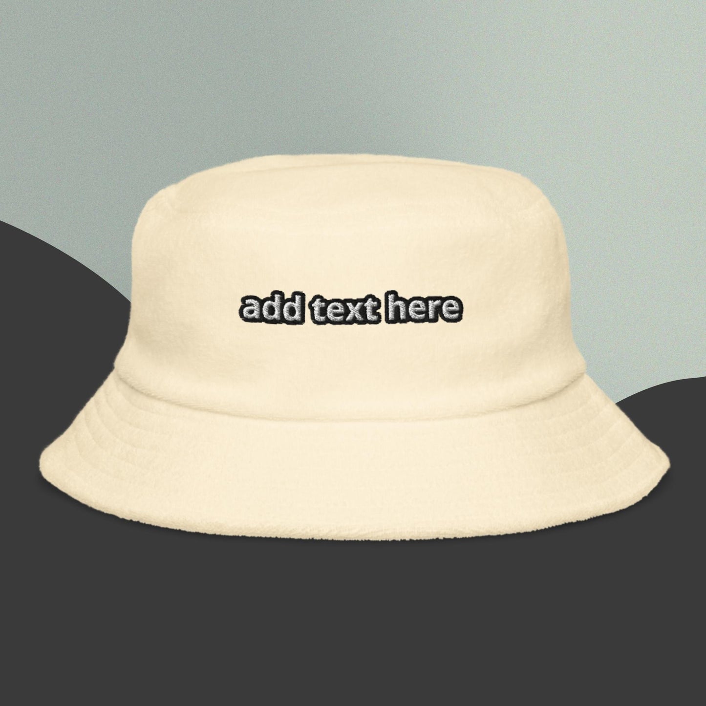 Terry Cloth Bucket Hat