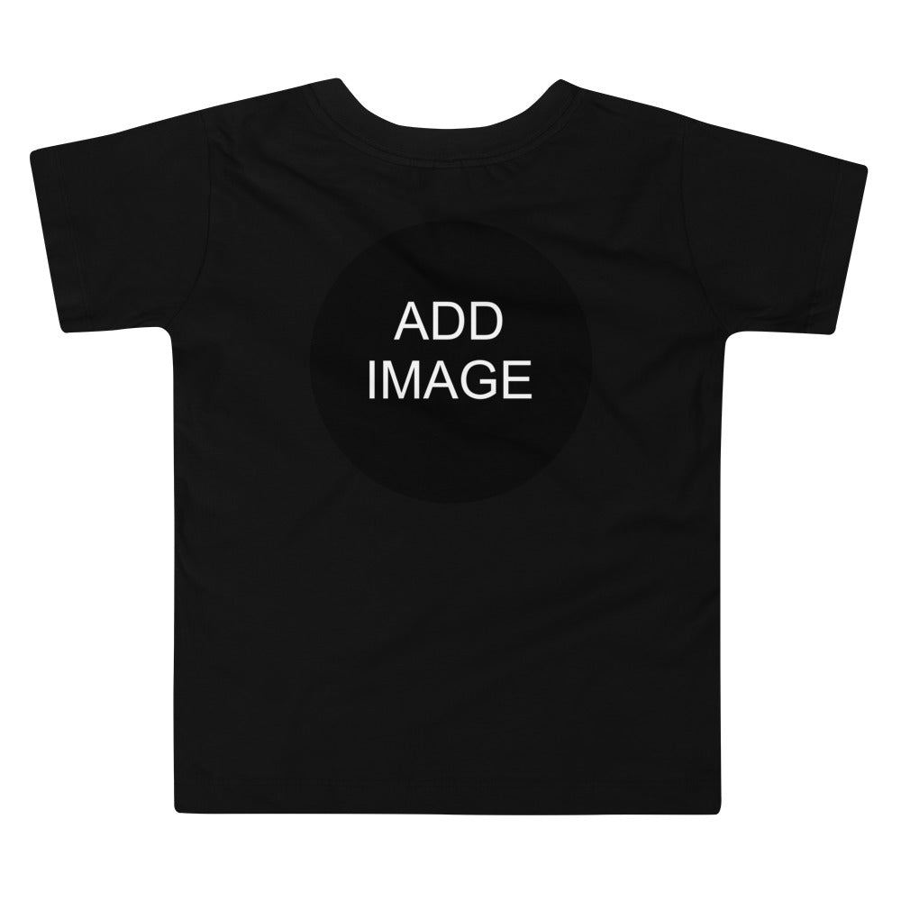 Toddler Short Sleeve Tee 2T-5T (front & back image)