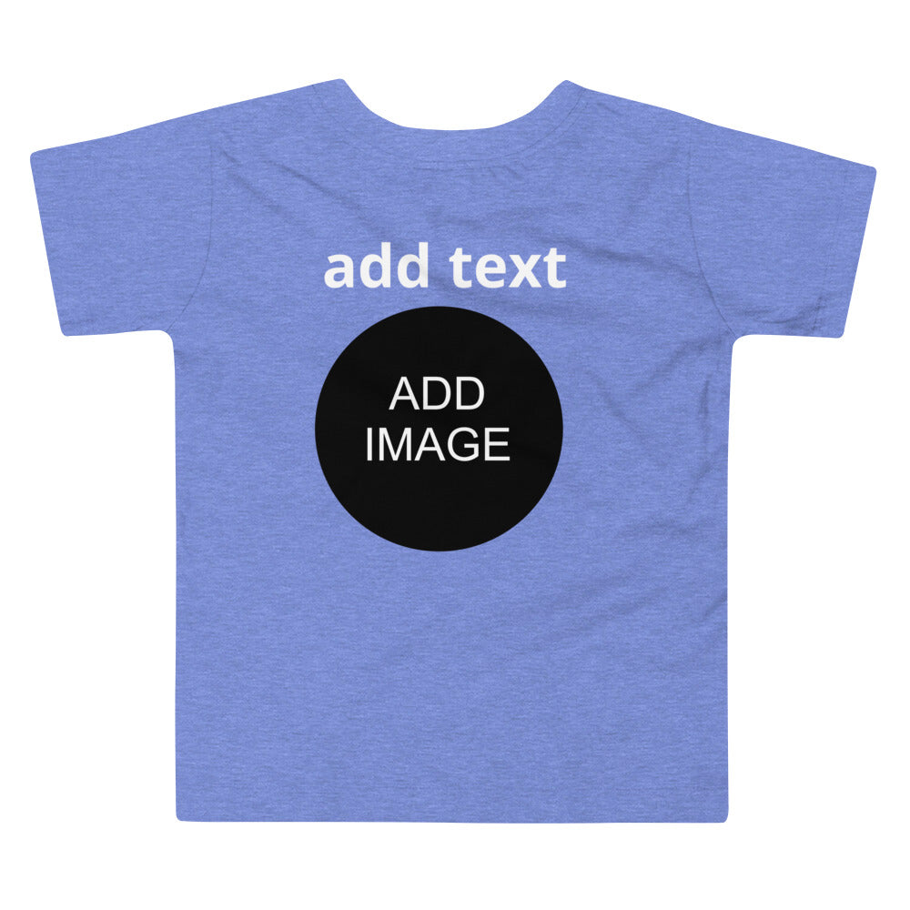 Toddler Short Sleeve Tee 2T-5T (back image & text)