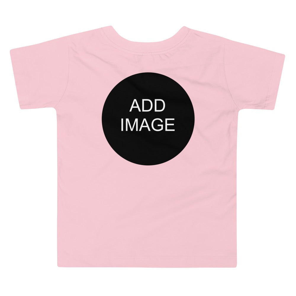 Toddler Short Sleeve Tee 2T-5T (front & back image)