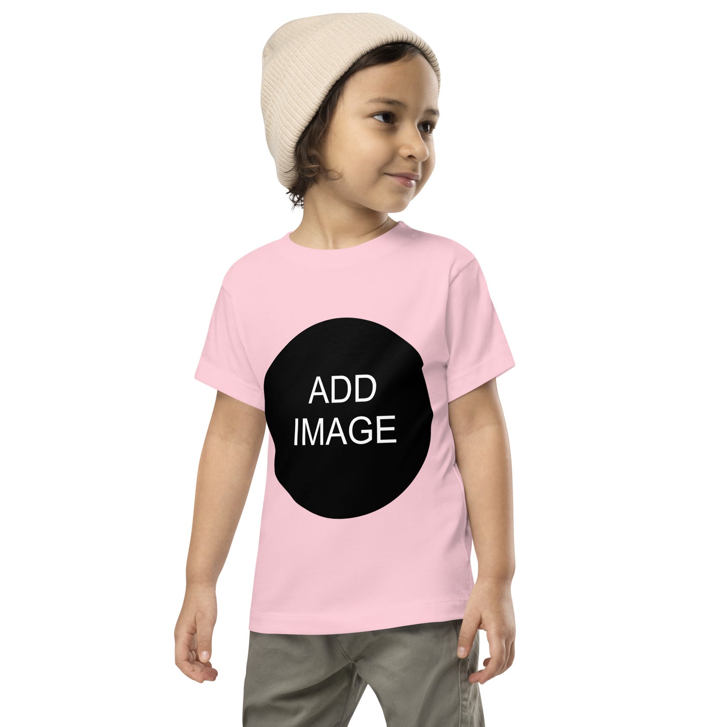 Toddler Short Sleeve Tee 2T-5T (front & back image)