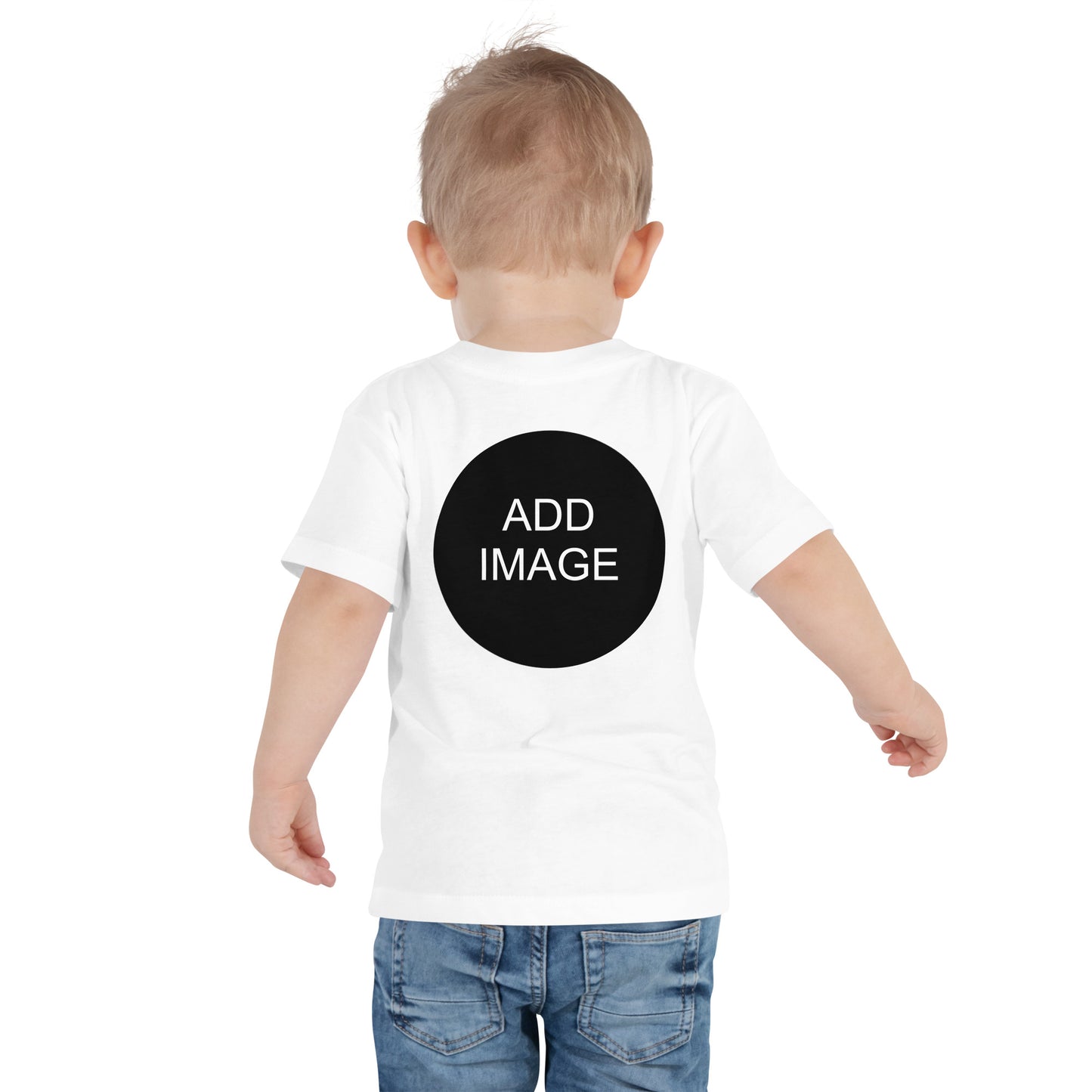 Toddler Short Sleeve Tee 2T-5T (back image)