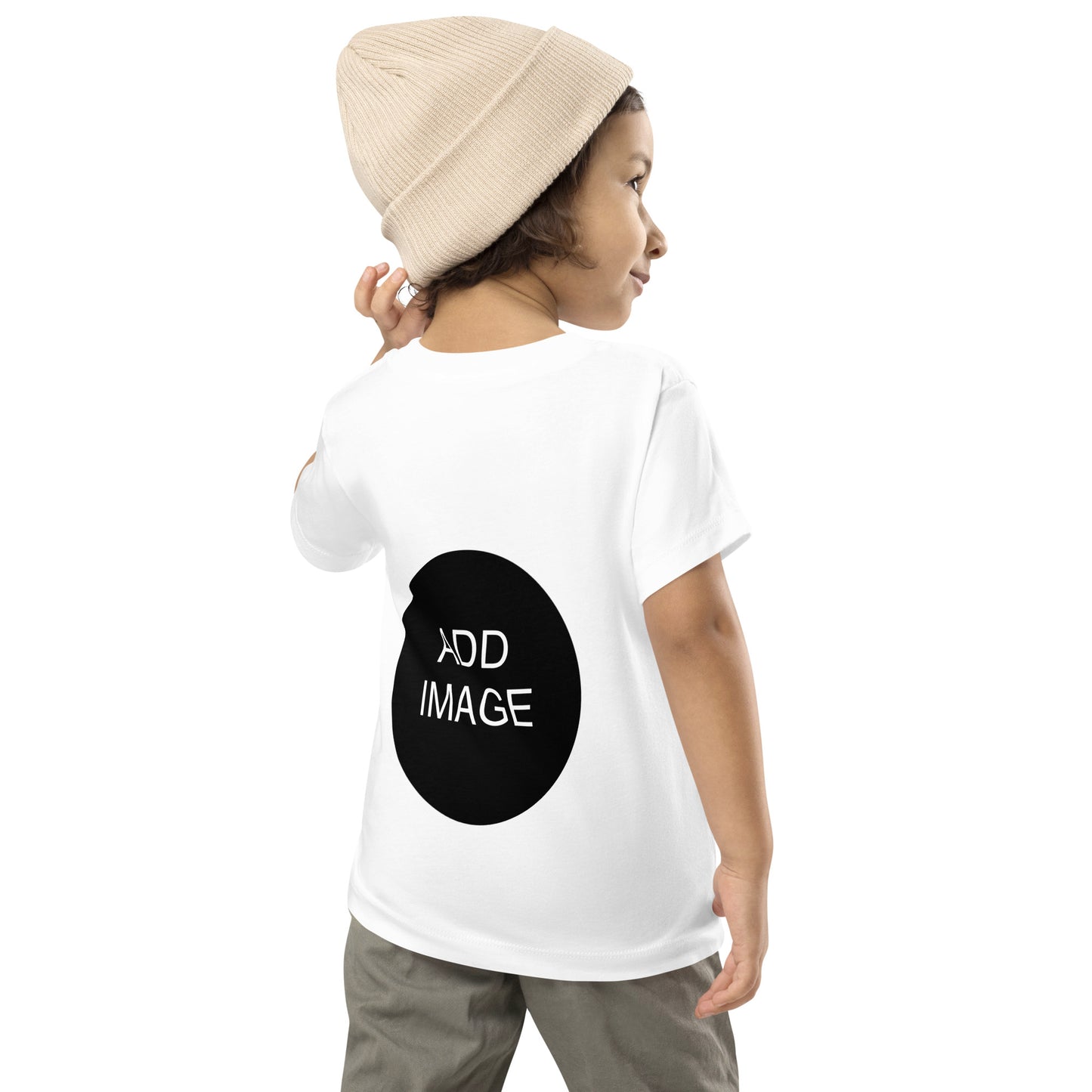 Toddler Short Sleeve Tee 2T-5T (back image & text)