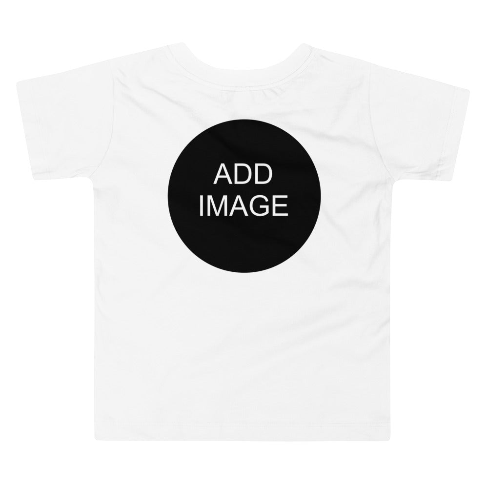 Toddler Short Sleeve Tee 2T-5T (front & back image)