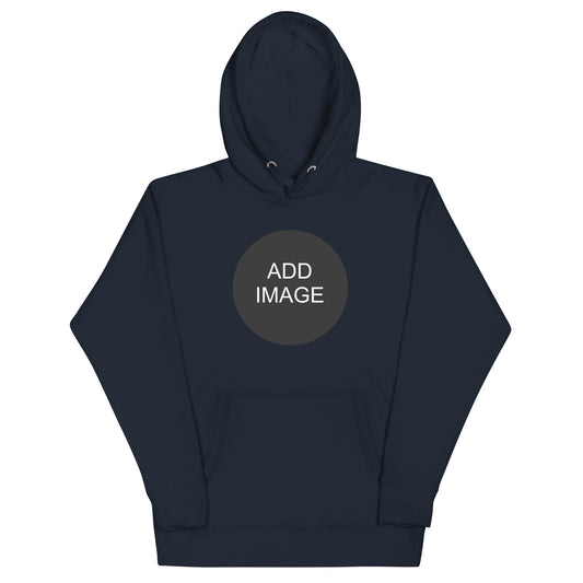 Customizable Hoodie - Front Image Only - Unisex