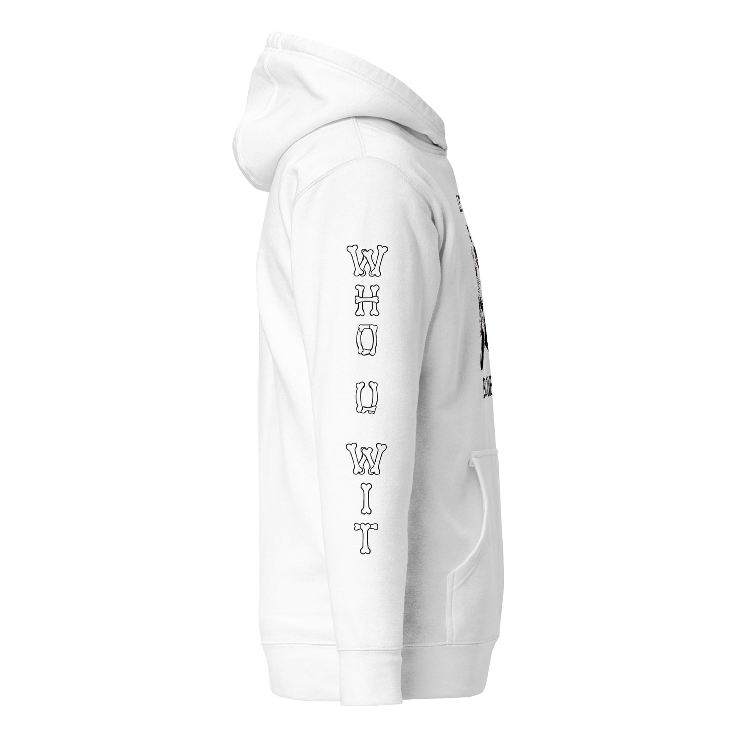 BONEHEADS Hoodie (vertical text) - Unisex