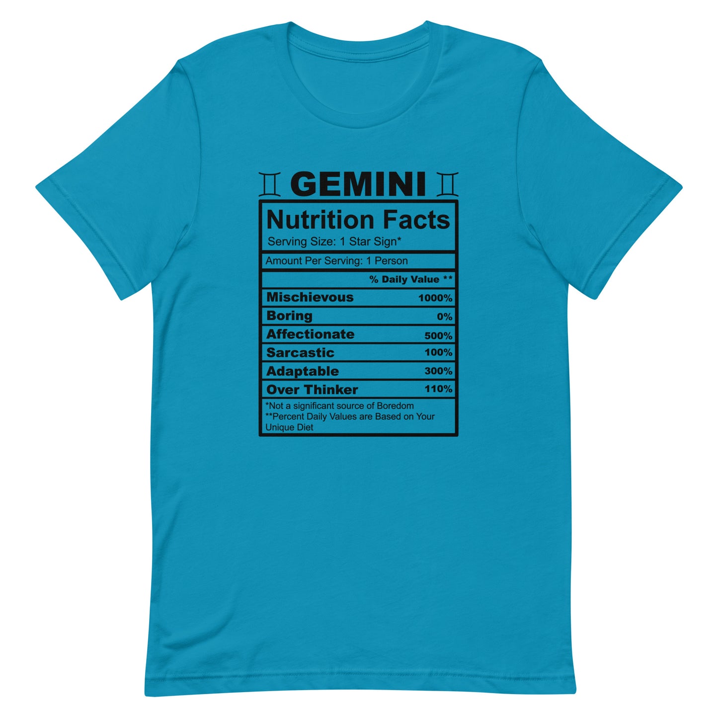 GENINI - 4XL-5XL - Unisex T-Shirt (black letters)