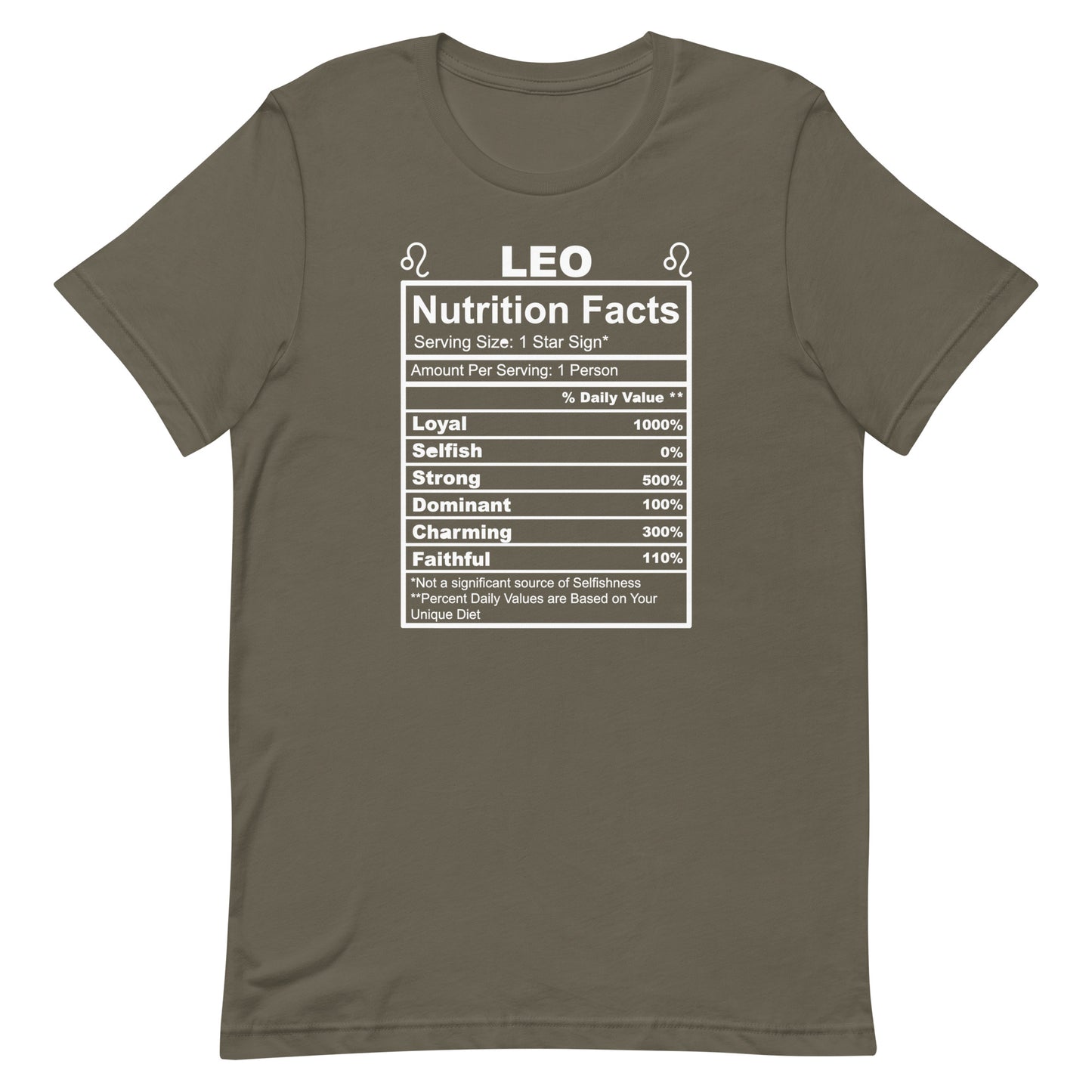 LEO - L-XL - Unisex T-Shirt (white letters)