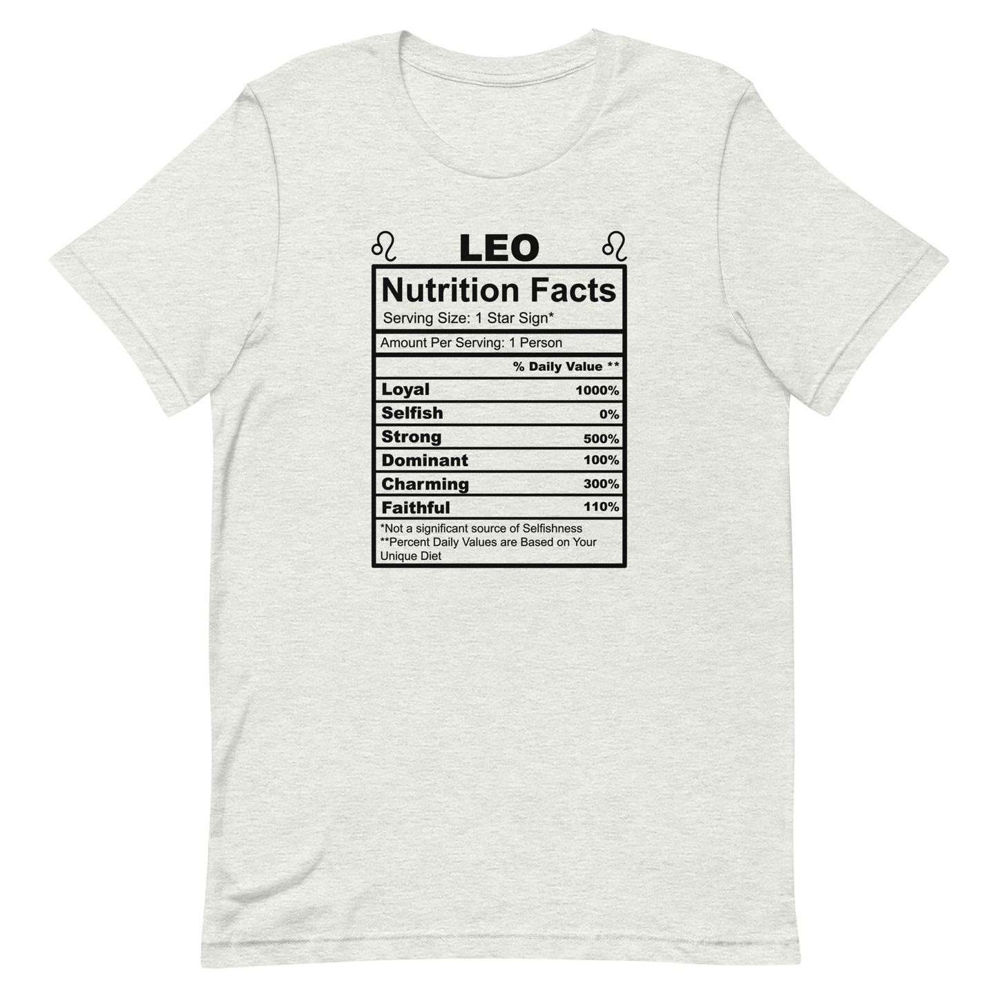 LEO - S-M - Unisex T-Shirt (black letters)
