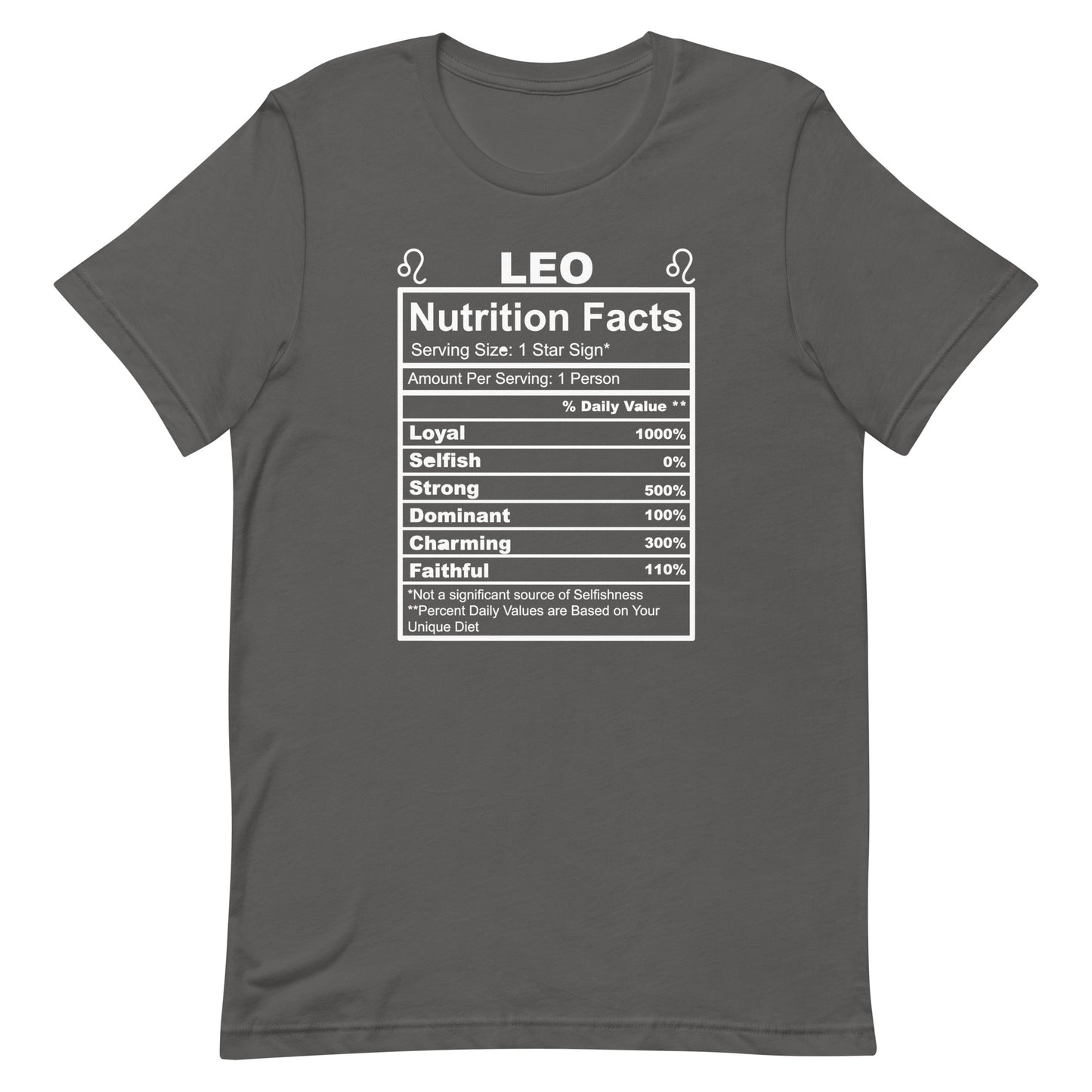 LEO - S-M - Unisex T-Shirt (whtie letters)
