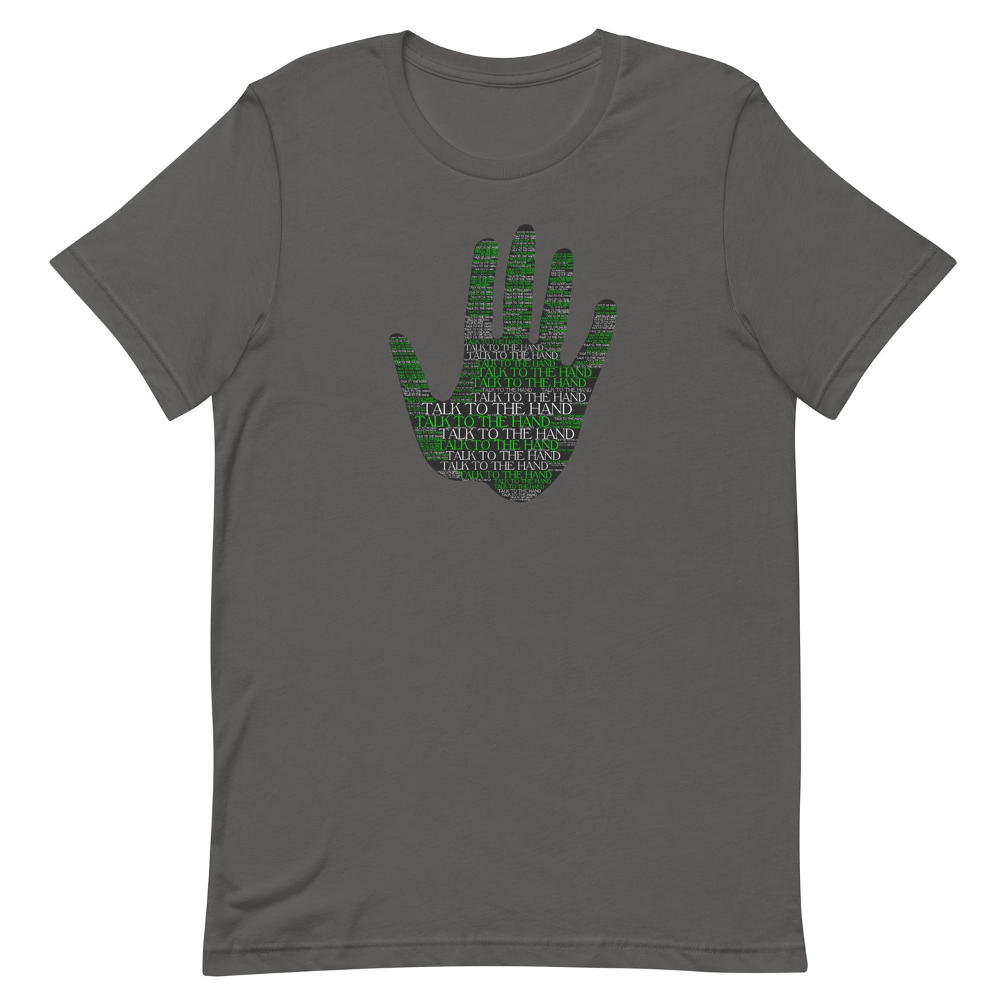 Talk to the Hand - LIME - S-4XL
