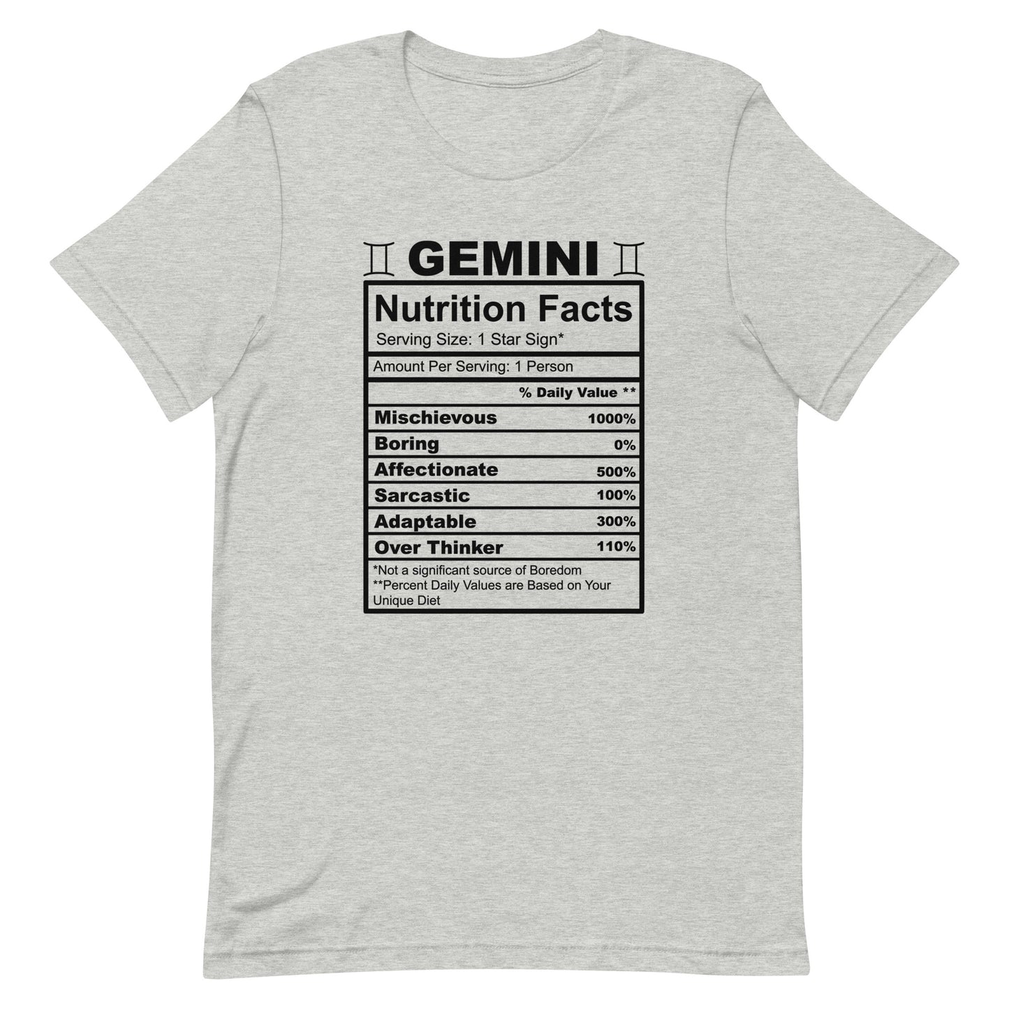 GENINI - 4XL-5XL - Unisex T-Shirt (black letters)