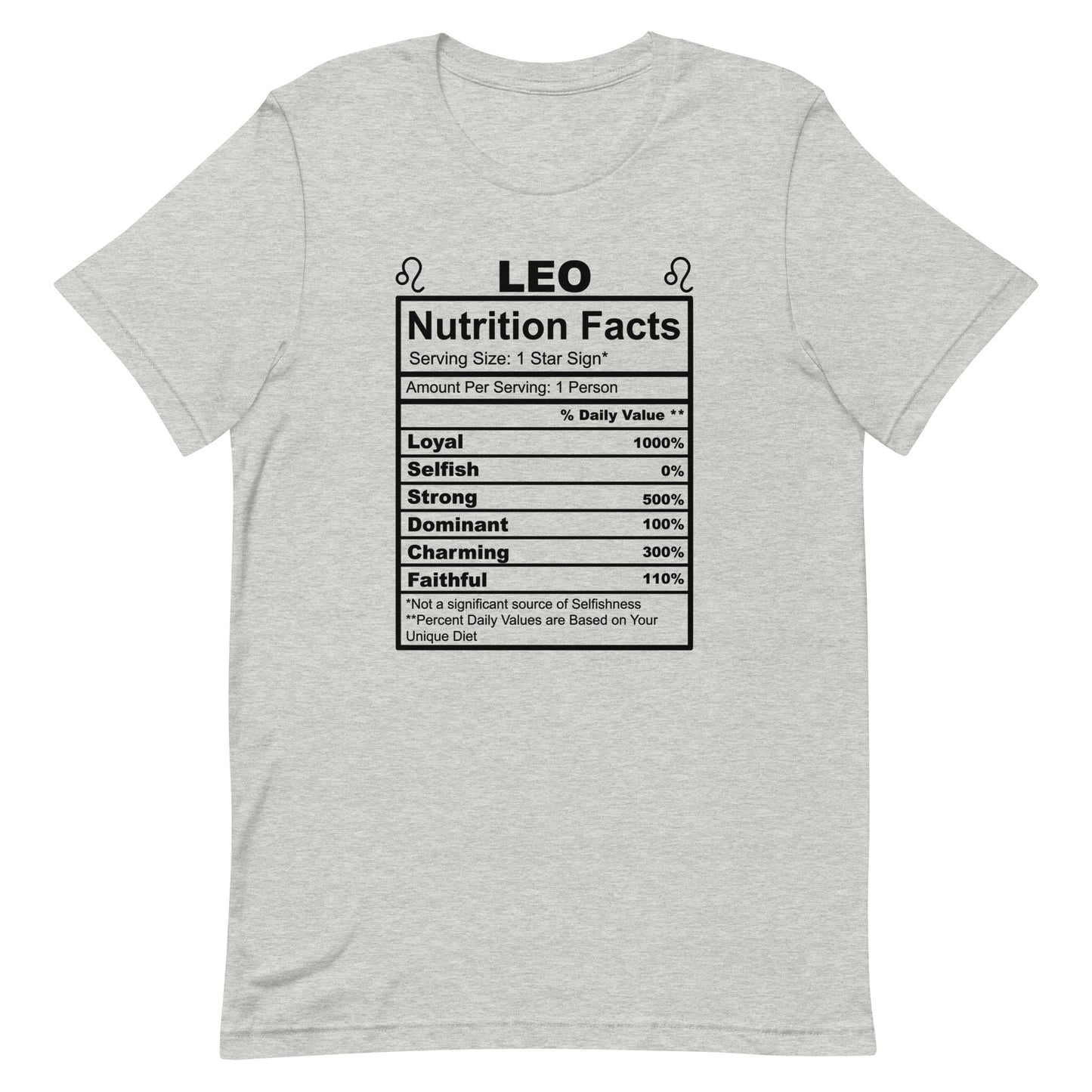 LEO - XS - Unisex T-Shirt (black letters)