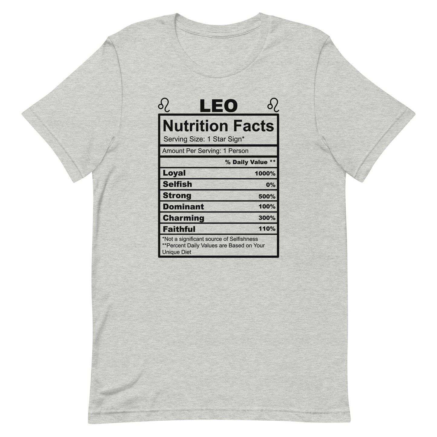LEO - 4XL-5XL - Unisex T-Shirt (black letters)