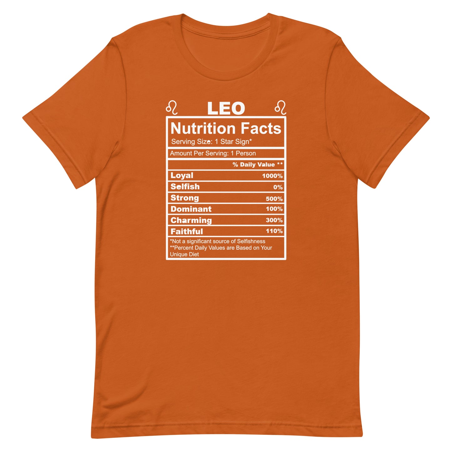 LEO - L-XL - Unisex T-Shirt (white letters)