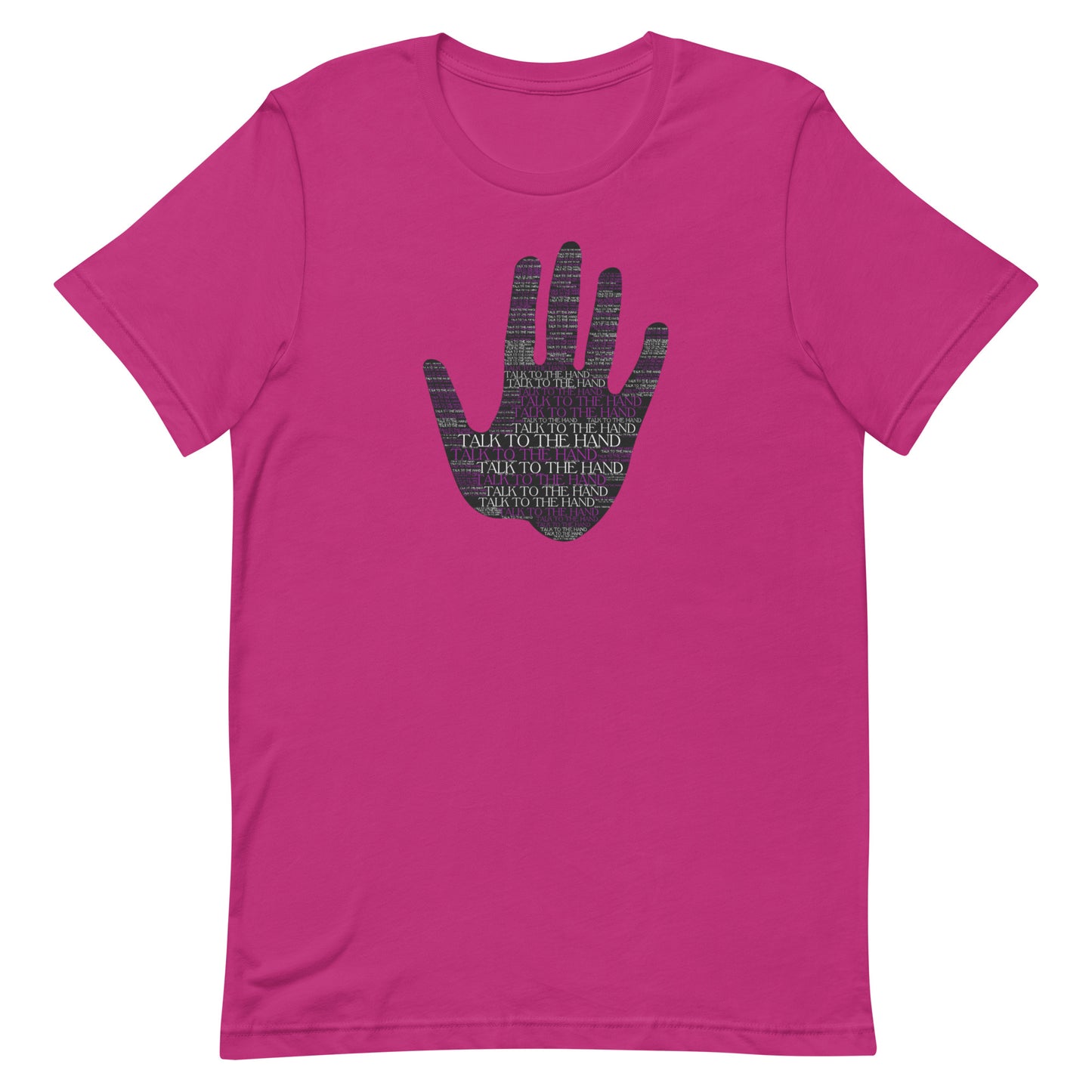 Talk to the Hand - PURPLE - S-4XL