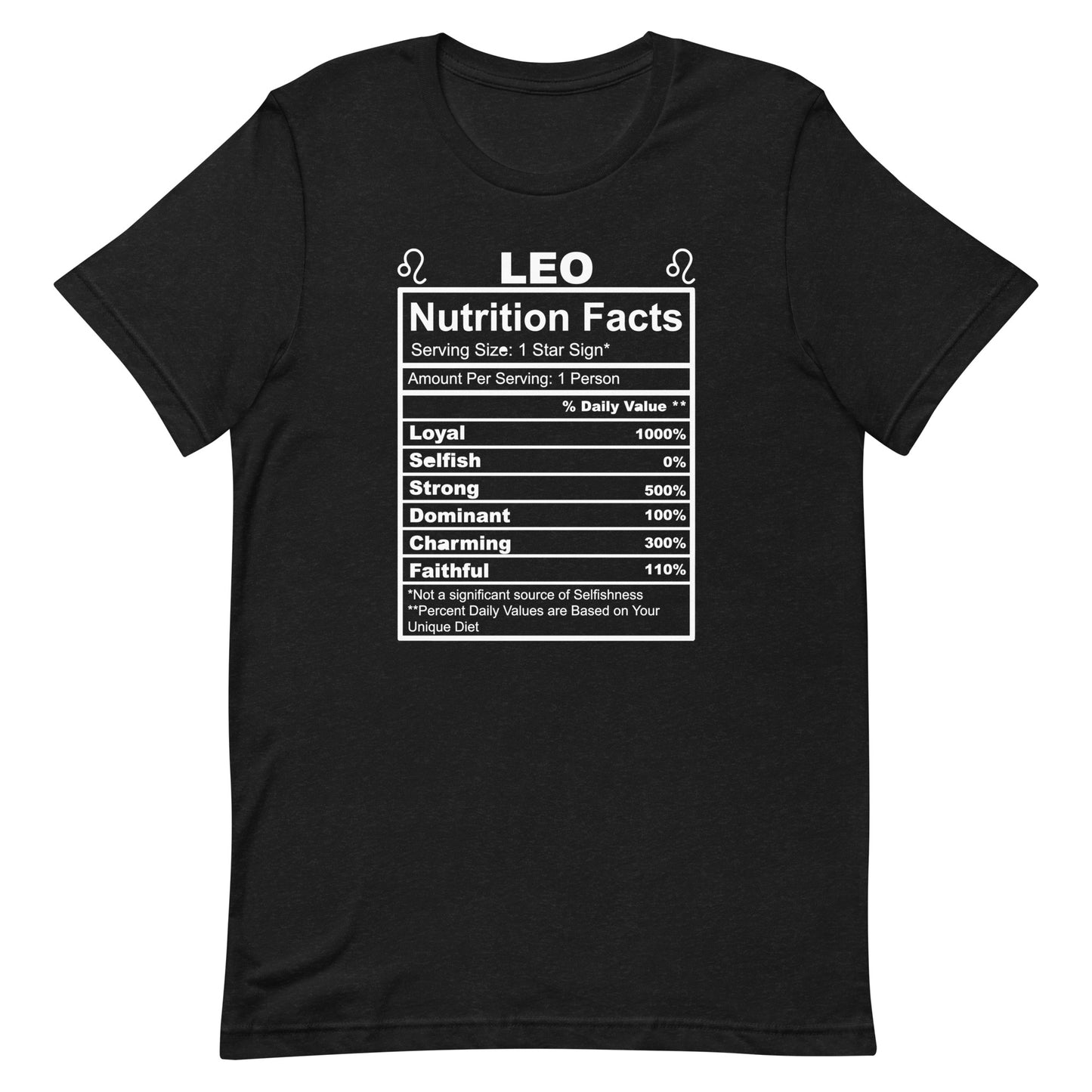 LEO - S-M - Unisex T-Shirt (whtie letters)